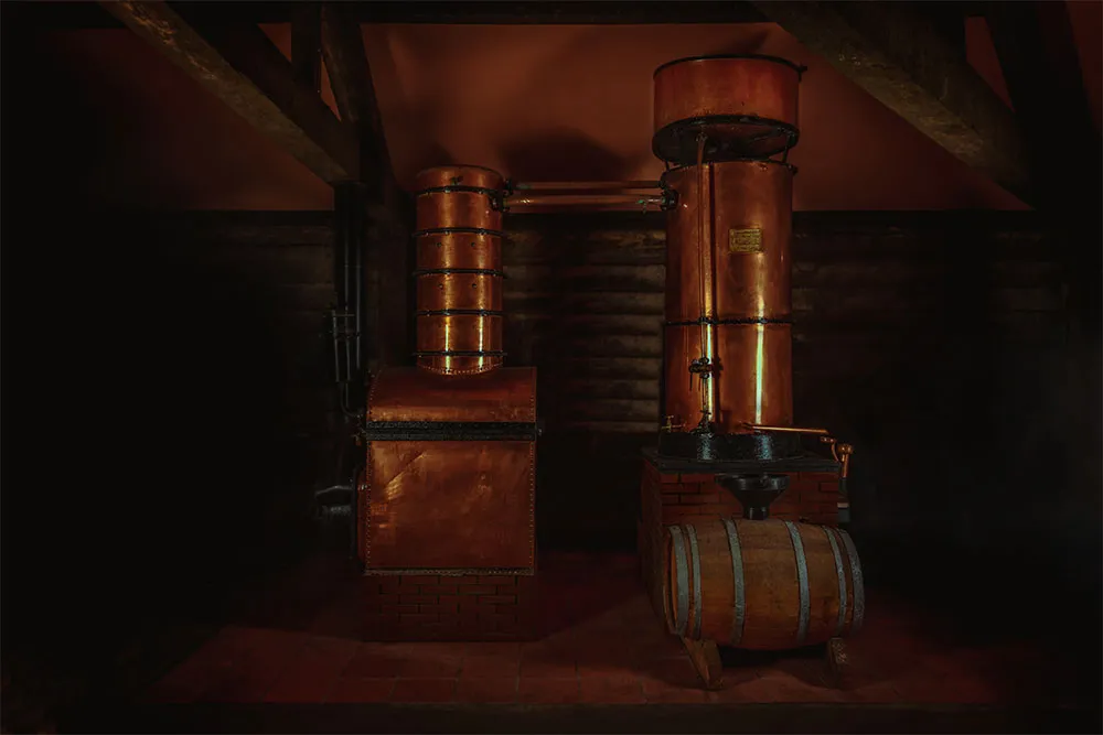 Copper Alambic Armagnacais still